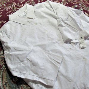 NWT ALFRED DUNNER WHITE SHIRT PLUS SIZE 18